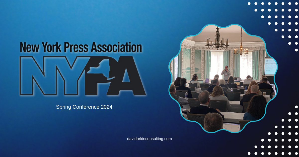 Featured image for “What NYPA attendees said about David Arkin’s branded content and audience growth sessions”